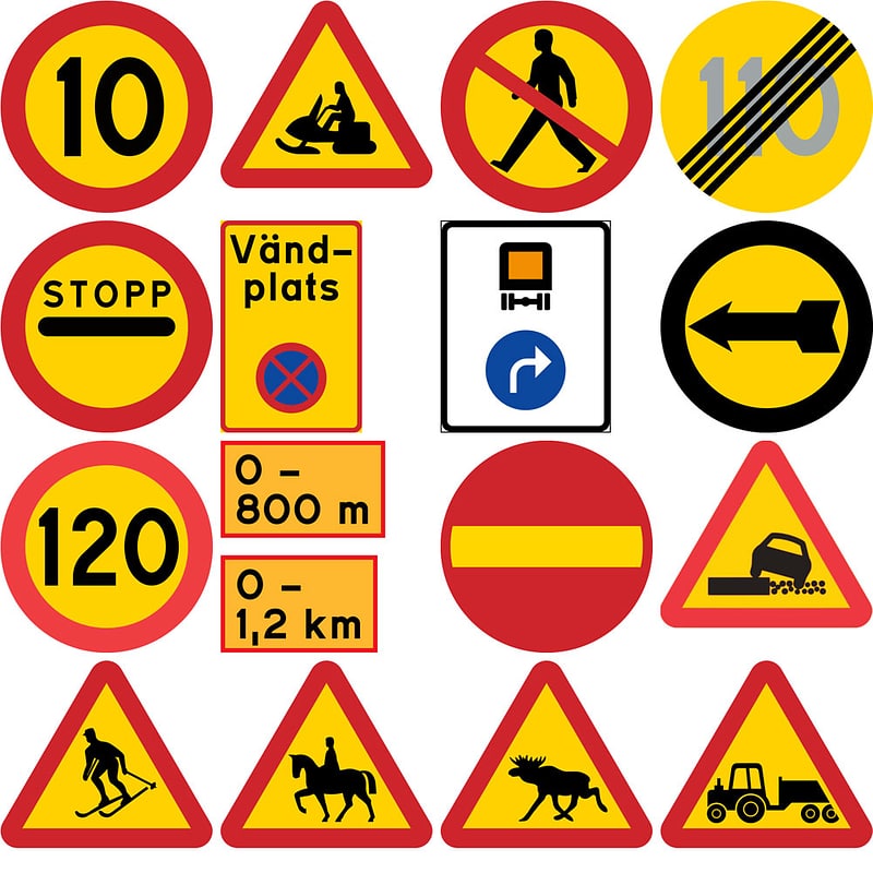 SOS Traffic Signal in Sweden