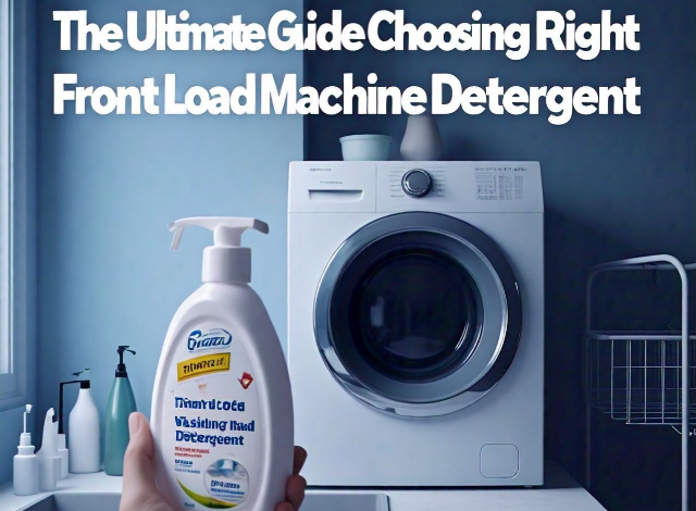 Front Load Washing Machine Detergent