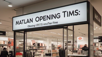 matalan opening times