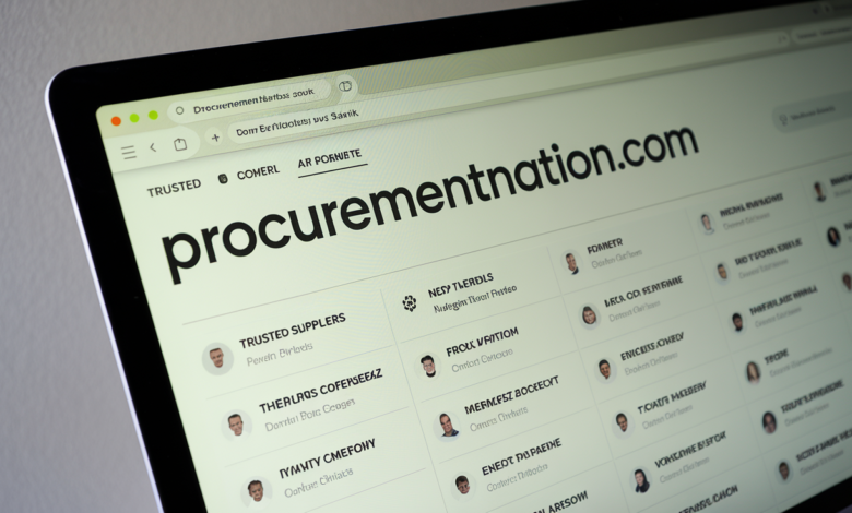 ProcurementNation.com Suppliers