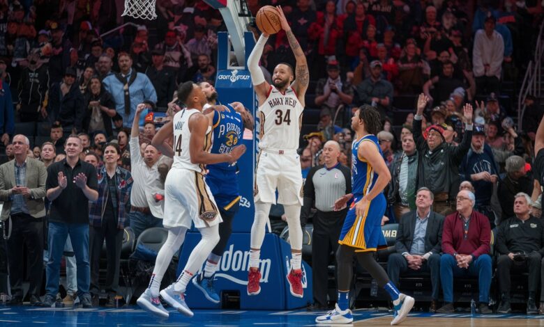pelicans vs warriors