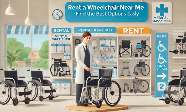 rent a wheelchair near me