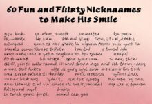 flirty nicknames for boyfriend